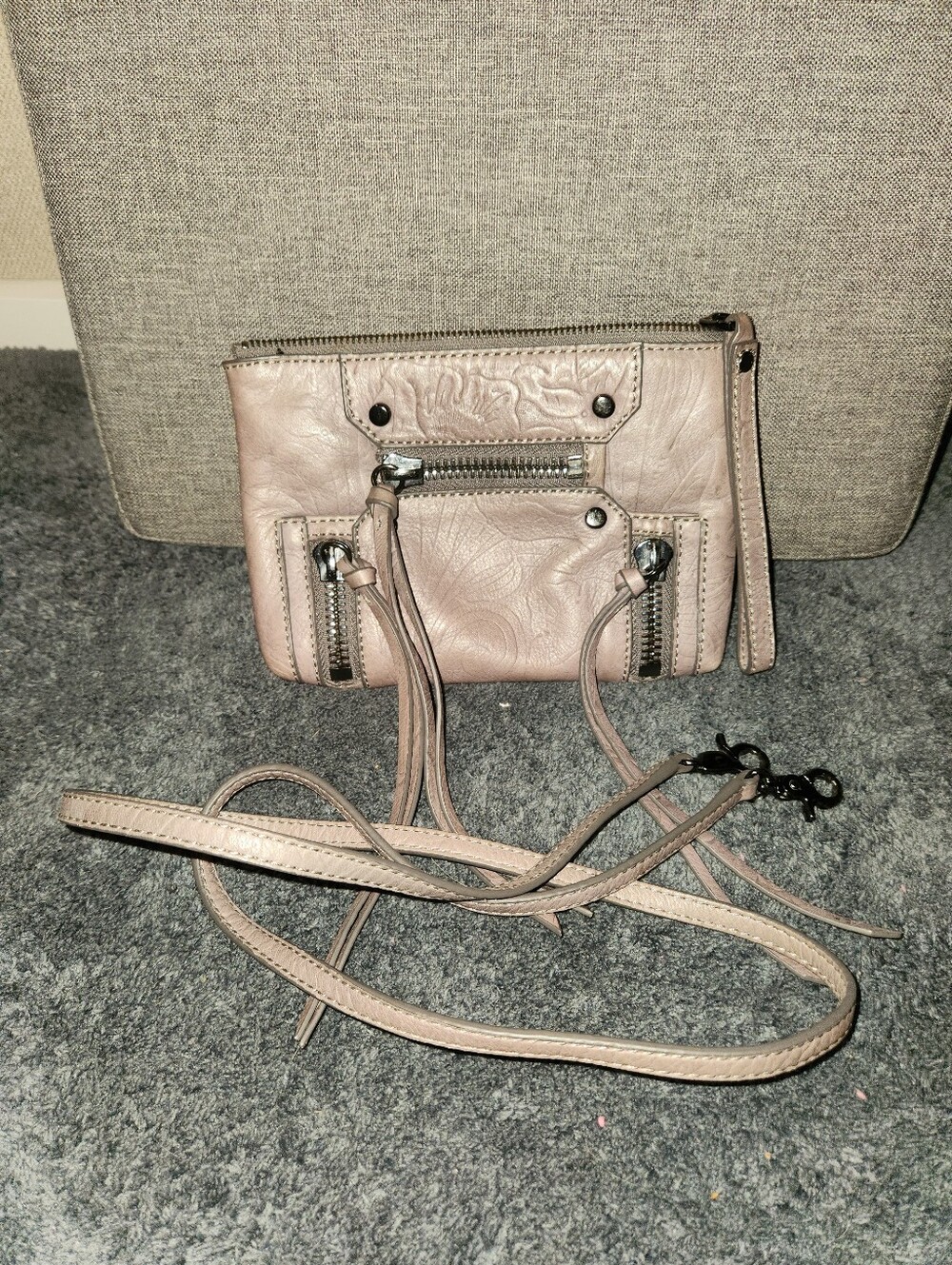 Botkier Lavender Leather Crossbody
